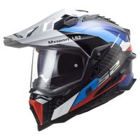 LS2 MX701 EXPLORER-06 CARBON FRONTIER adventure helma černá/modrá vel.3XL